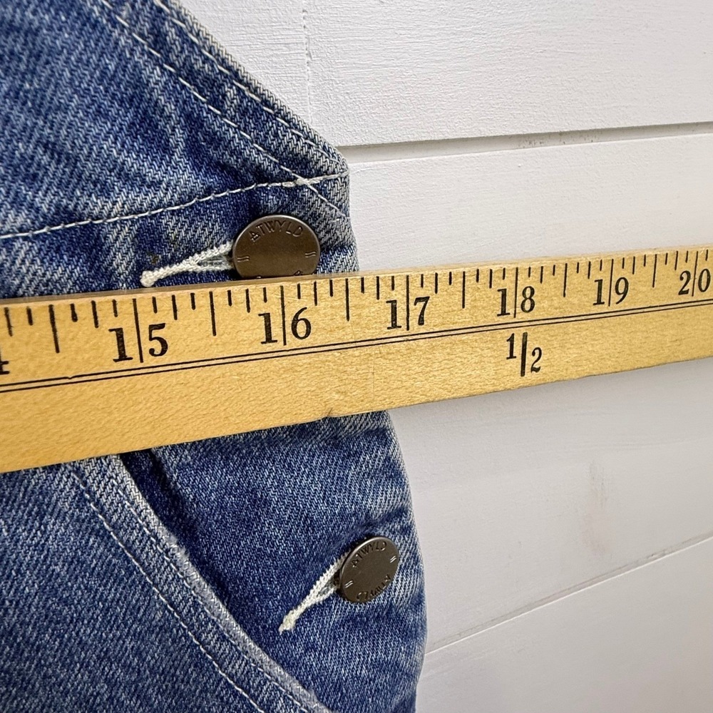 ATWYLD Outlier Denim‎ Overalls Moto Motorcycle Workwear Indigo Cotton M - Picture 7 of 8